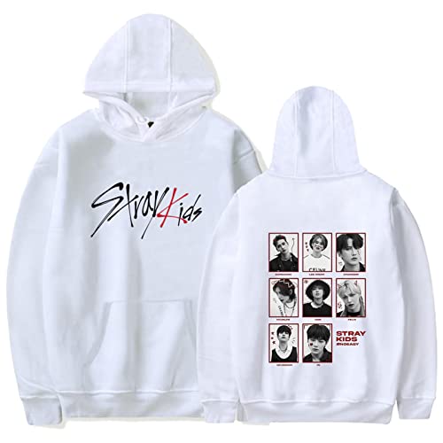 East-hai-buy Stray Kids Noeasy Neue Album Merch Kapuzenpullover Herren/Damen Hoodie Sweatshirts Streetwear Pullover von East-hai-buy