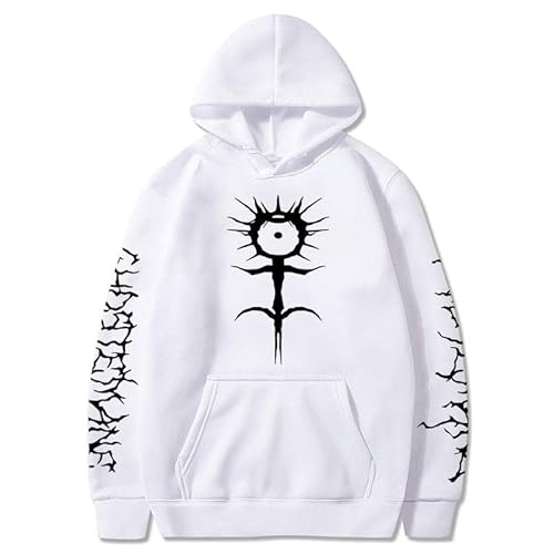 Rapper Ghostemane Kapuzenpullover Top Hip-Hop Hoodie Mode Kapuzenjacke Casual Pullover Sweatshirt von East-hai-buy