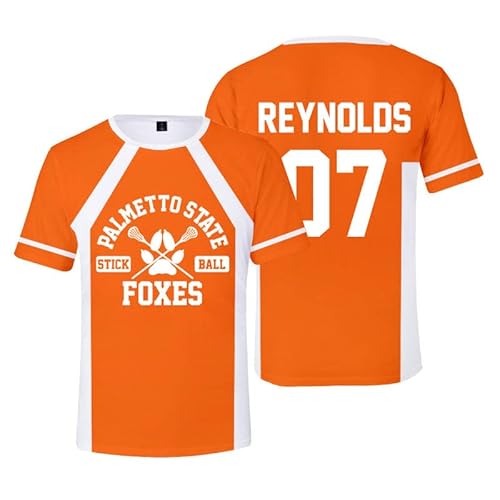The Foxhole Court Palmetto-State Foxes Jersey Cosplay Minyard 3D T-Shirt für Männer und Frauen von East-hai-buy