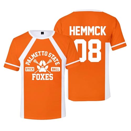 The Foxhole Court Palmetto-State Foxes Jersey Cosplay Minyard 3D T-Shirt für Männer und Frauen von East-hai-buy