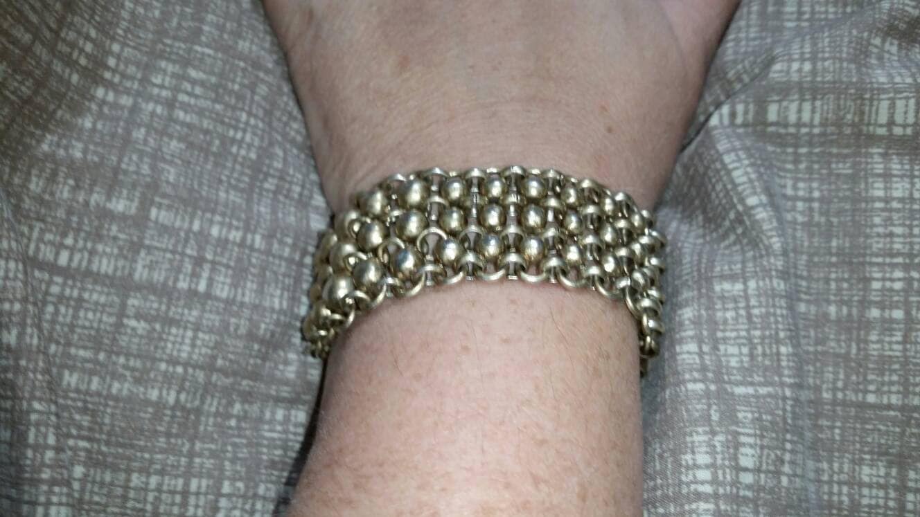 Kenneth Cole Gold Toned Kabel Perlen Armband Modeschmuck Mode Accessoire von EastIdahoCompany