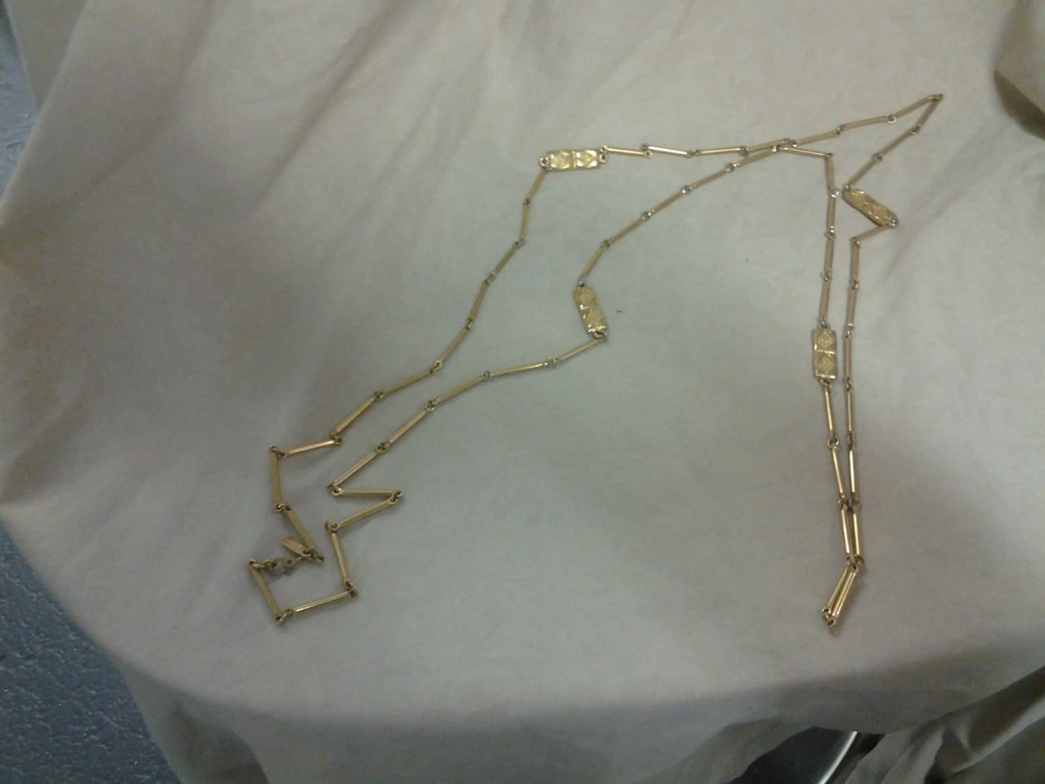 Sammlerstück Bling 155 cm Goldton Monet Kette Halskette Modeschmuck von EastIdahoCompany