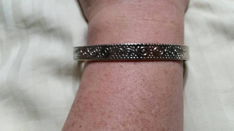 Western Style Silber Getönten Wire Manschette Armband Modeschmuck Mode Accessoire von EastIdahoCompany