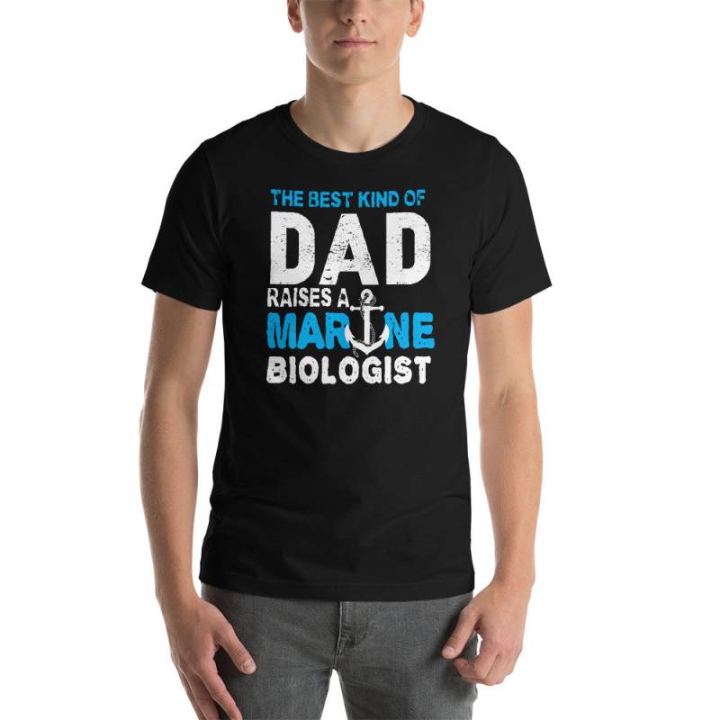 Benutzerdefinierte T-Shirt | Marine Biologen Papa Biologie-Shirt Biologe Personalisierte T-Shirt von EastWestTeez