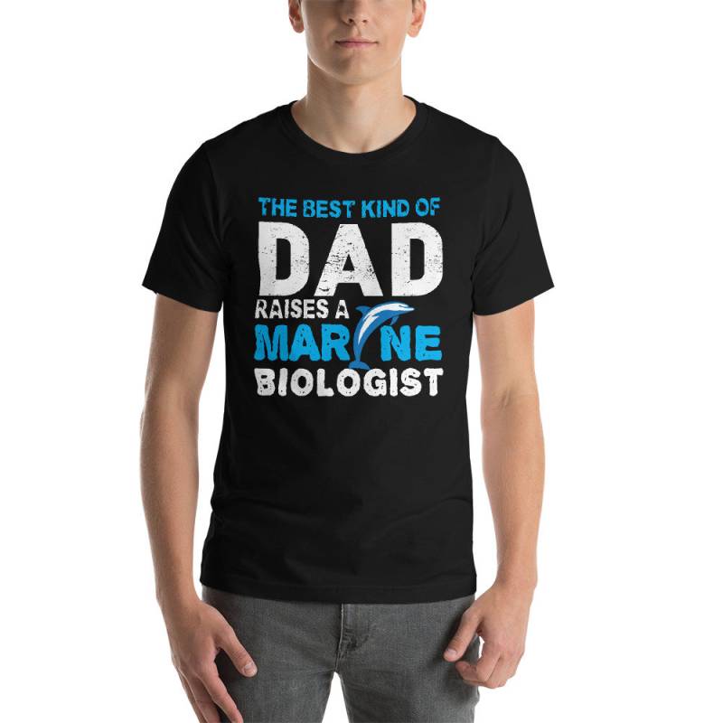 Marine Biologen T-Shirt | Personalisierte Papa Meeresbiologen Benutzerdefinierte T-Shirt von EastWestTeez