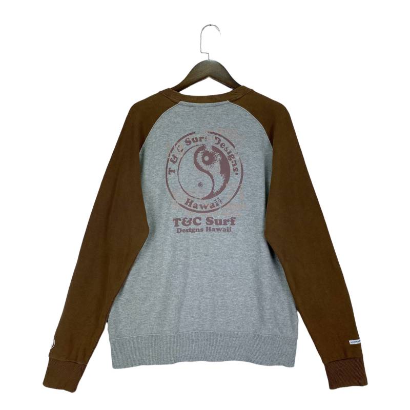 T&c Surf Design Hawaii Sweatshirt Rundhalsausschnitt Big Logo Raglan Surfer Outfit Pullover von EasternGarment