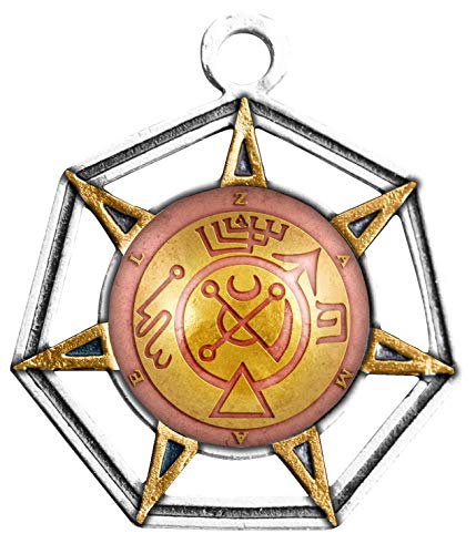 Zamael Halskette mit Anhänger "Angel of Mars", mittelalterlicher Magickal-Anhänger, stärkt Willenskraft und verleiht dynamische Energie Zamael Halskette mit Anhänger "Angel of Mars", mittelalterlicher Magickal-Anhänger, stärkt Willenskraft und verleiht dynamische Energie von Eastgate Resource