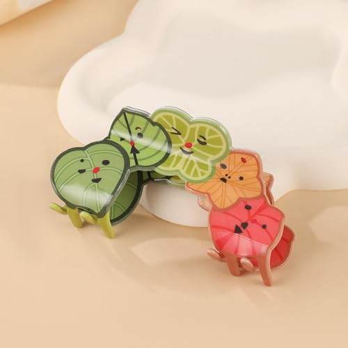 1 Stück Blatt Spleißen Farbe Haar griffe Neue niedliche große Acryl Haars pangen Damen Hai Clip Ein-Wort-Bangs Clip Haarschmuck 1 Stück Blatt Spleißen Farbe Haar griffe Neue niedliche große Acryl Haars pangen Damen Hai Clip Ein-Wort-Bangs Clip Haarschmuck von Eastocos