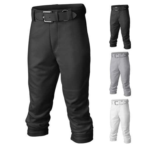 Easton Jugend 8074787 Pro + Pull Up Pants YTH BK Y L, schwarz, Large von Easton
