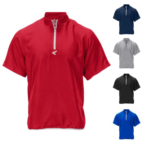 Easton Unisex-Erwachsene Größe XL Alpha CAGE Jacket SS RD XXL, Multi, XX-Large von Easton