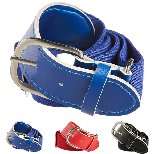 Easton Unisex-Erwachsene Adjustable Elastic Belt | Baseball/Fastpitch Softball | Multiple Sizes & Colors Gürtel, Königsblau, Youth-Fits 18"-34" von Easton