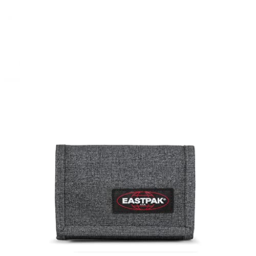 EASTPAK - Crew Single - Geldbörse, Black Denim (Grau) von EASTPAK