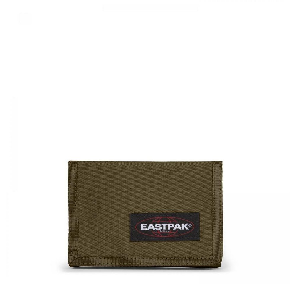 Eastpak Geldbörse CREW SINGLE, Army Olive / Grün, mit dreifachem Klettverschluss von Eastpak