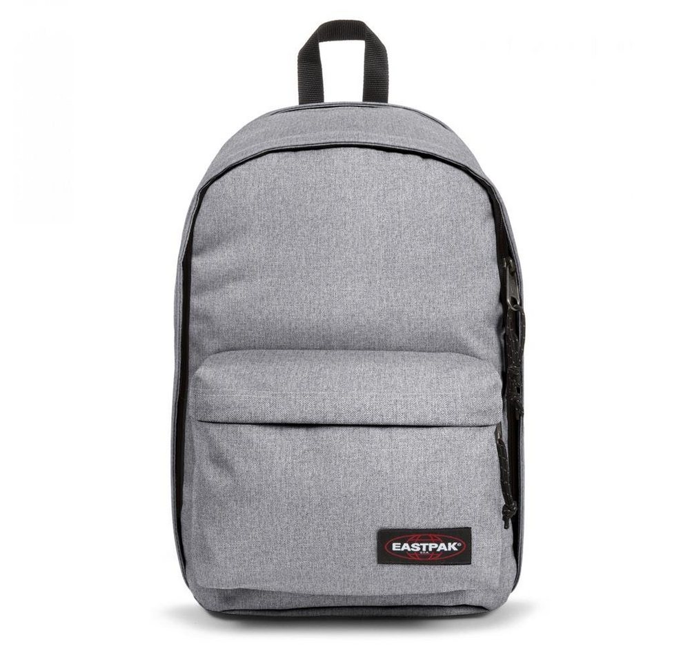 Eastpak Laptoprucksack BACK TO WORK Sunday Grey, 27 L Grau gepolstertes Laptopfach MacBook 15 Zoll von Eastpak