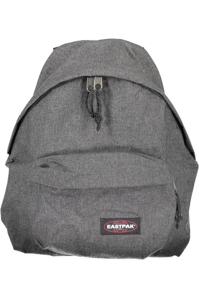 Eastpak Rucksack, Grauer Herren-Rucksack mit Reißverschluss und verstellbaren Riemen von Eastpak