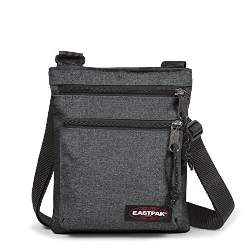 Eastpak RUSHER Umhängetasche, 27 L - Black Denim (Grau) von EASTPAK