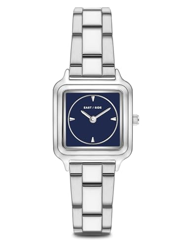 Eastside Damen Uhr analog Quarzwerk mit Edelstahl Armband Silber 10080131 von Eastside