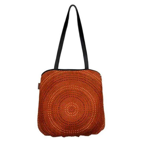 Easy Afric Designs Handtasche Rindentuch "LUSU", Jinjja Natur von Easy Afric Designs