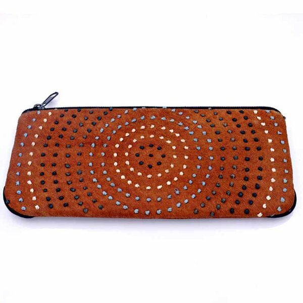 Easy Afric Designs Mäppchen "Sipi Purse", Rindentuch mit Baumwollfutter von Easy Afric Designs