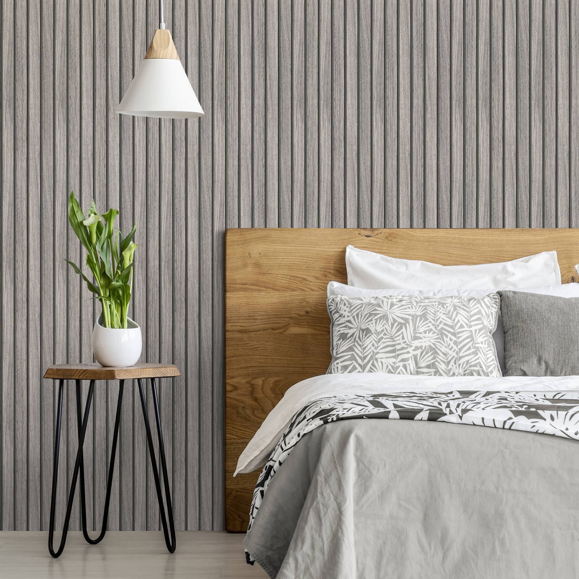 Easy Decor Vliestapete "Holz Effekt Gestreift" Holz texturiert Design Tapeten von Easy Decor