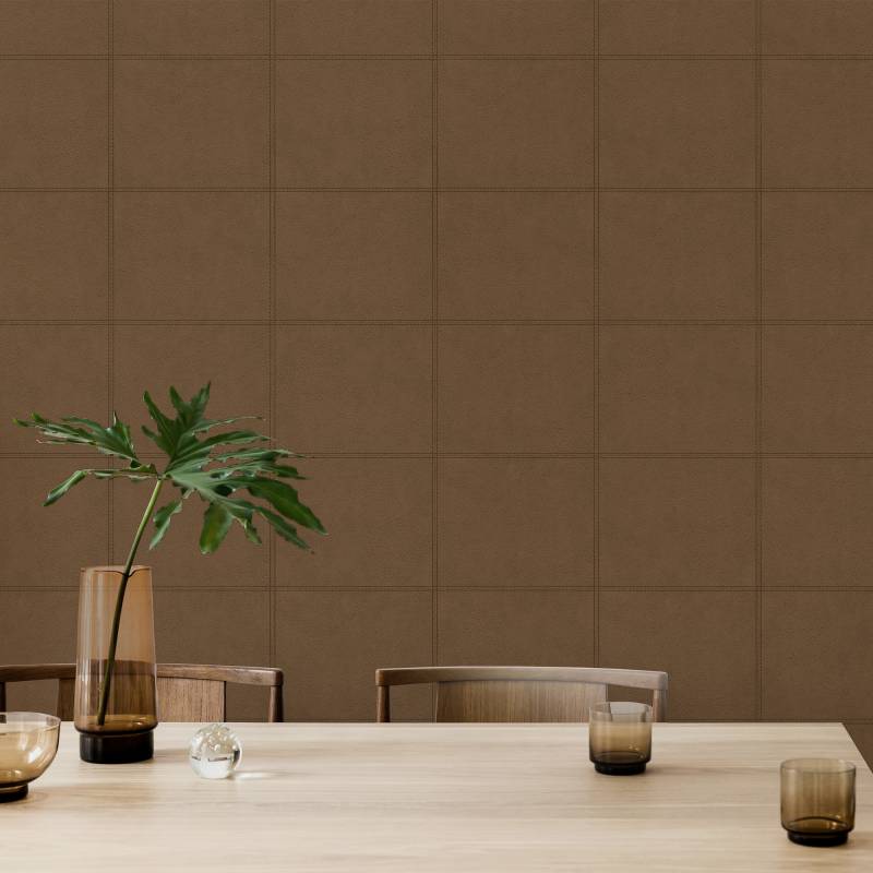 Easy Decor Vliestapete "Leder Cognac" Lederoptik texturiert Design Tapeten von Easy Decor