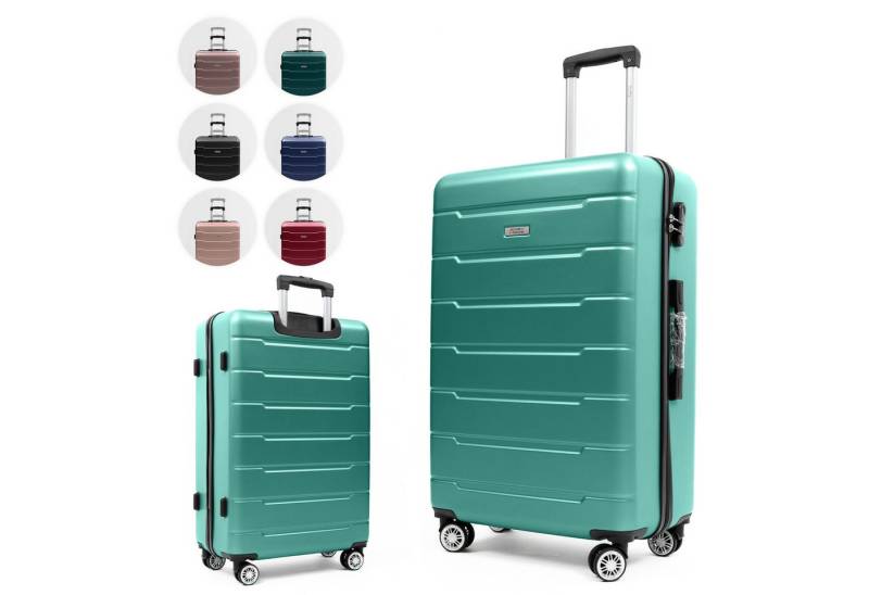 Easy Move Hartschalen-Trolley Leichter Rollkoffer YUG Reisekoffer, 4 Rollen, Robuster Reisebegleiter aus ABS-Hartschale, 54cm von Easy Move