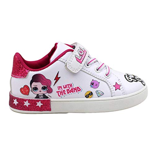 Easy Shoes für LOL Surprise Sneakers mit weißer Strappi, Weiß - Bianco - Größe: 27 EU von Easy Shoes