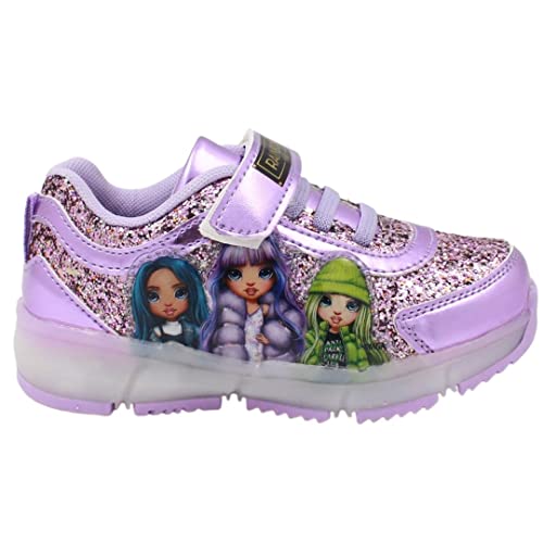 Sneakers mit Lichtern Rainbow High Mädchen Farbe Violett, violett, 26 EU von Easy Shoes