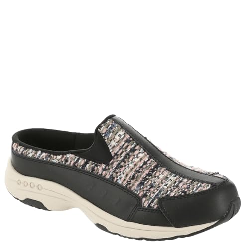 Easy Spirit AP1 Sport Walking Shoe, Schwarz-Rosa-Multi-Tweed, 8.5 X-Wide von Easy Spirit