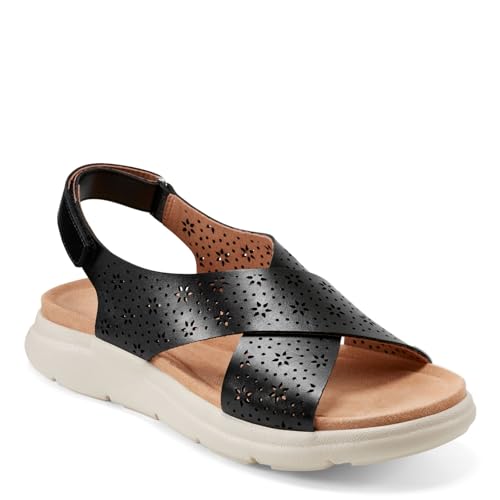 Easy Spirit Amiya Damen Sandale, Schwarz, 37.5 EU von Easy Spirit