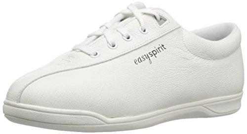 Easy Spirit Ap1 Damen Weiß Rund Leder Wanderschuhe Neu EU 38 von Easy Spirit