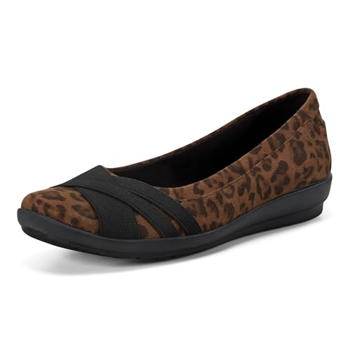 Easy Spirit Damen Acasia2 Slipper, Leopard, 40 EU X-Weit von Easy Spirit