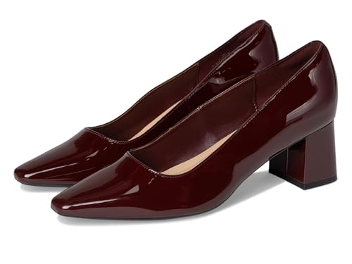 Easy Spirit Damen Dorian Pump, Weinrotes Lack, 39.5 EU Weit von Easy Spirit