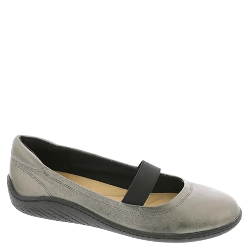 Easy Spirit Damen Golden Ballerinas, Zinn, 43 EU Weit von Easy Spirit
