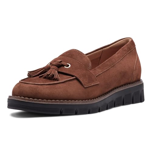 Easy Spirit Damen Loafer, Braun, 39.5 EU Weit von Easy Spirit