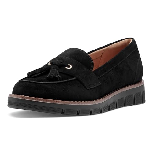 Easy Spirit Damen Loafer, Schwarz, 37.5 EU Weit von Easy Spirit