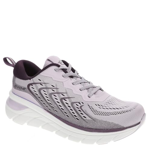 Easy Spirit Damen Maelie Sneaker, Pale Plum Multi, 37.5 EU Weit von Easy Spirit