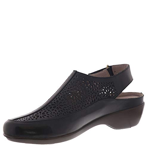 Easy Spirit Damen Morgengraue Holzschuh, schwarz, 44 EU von Easy Spirit