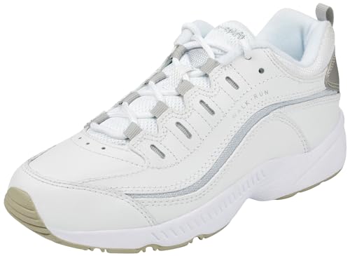 Easy Spirit Damen Romy Sneaker, Weiß Grau, 42.5 EU Weit von Easy Spirit