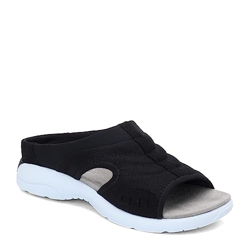 Easy Spirit Damen Traciee2 Schiebe-Sandalen, Schwarz, 43 EU Weit von Easy Spirit