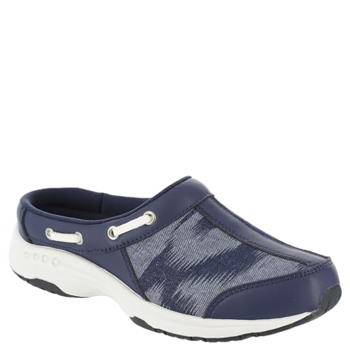 Easy Spirit Damen Travelport79 Clog, Denim-ikat, 37 EU Weit Easy Spirit Damen Travelport79 Clog, Denim-ikat, 37 EU Weit von Easy Spirit