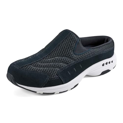 Easy Spirit Damen Traveltime Hausschuh, Wildleder in Marineblau, 39.5 EU von Easy Spirit