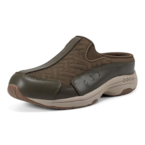Easy Spirit Damen Traveltime683 Holzschuh, Oliv/Blatt für Mich (Leaf It to Me), 38.5 EU Weit von Easy Spirit