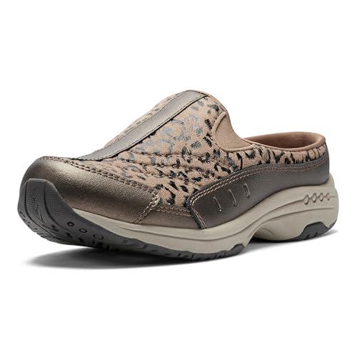 Easy Spirit Damen Traveltime730 Hausschuh, Bronze-Leopardenmuster, 41 EU Weit von Easy Spirit