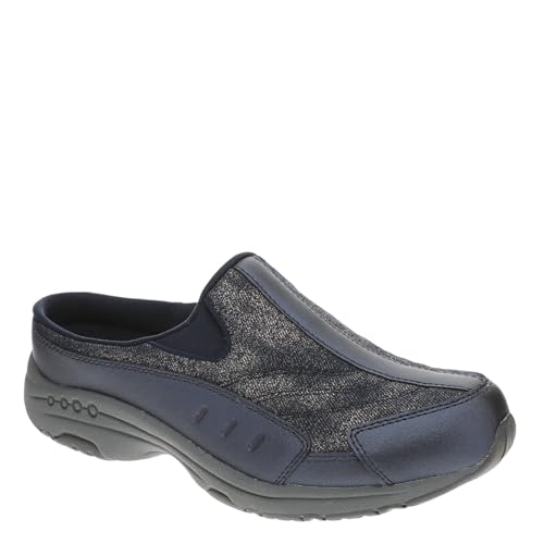 Easy Spirit Damen Traveltime772 Pantoletten, Dunkelblau/Gold, mehrfarbig, 8.5 X-Wide Easy Spirit Damen Traveltime772 Pantoletten, Dunkelblau/Gold, mehrfarbig, 8.5 X-Wide von Easy Spirit