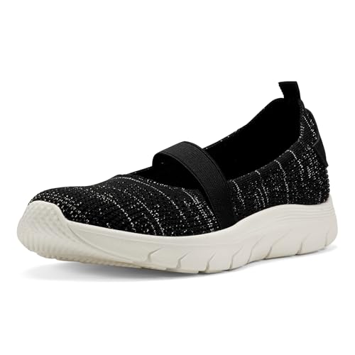 Easy Spirit Damen Varun2 Lässig, Schwarz, 37 EU Weit von Easy Spirit