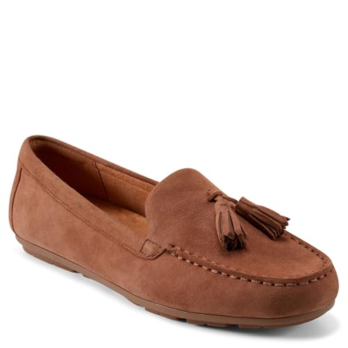 Easy Spirit Joandra Damen Slip On, braunes Wildleder, 38.5 EU von Easy Spirit
