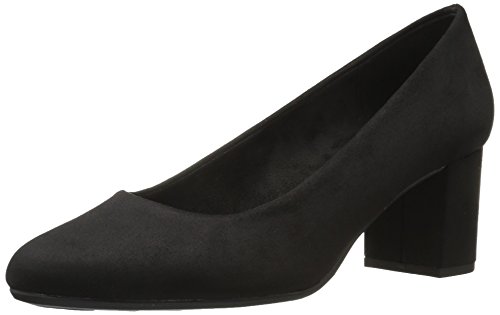 Easy Street Damen Richtig Pumps, Schwarzes Wildleder, 41.5 EU von Easy Street