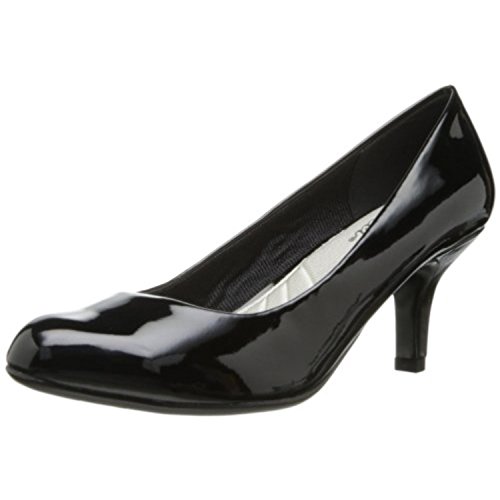 Easy Street Damen 40-1704 Pumps, Schwarz Lack, 40 EU von Easy Street