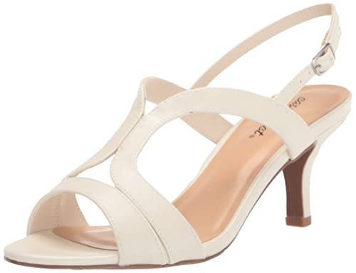 Easy Street Damen Bree Sandale mit Absatz, Weiß mit Perlglanz, 38.5 EU Easy Street Damen Bree Sandale mit Absatz, Weiß mit Perlglanz, 38.5 EU von Easy Street